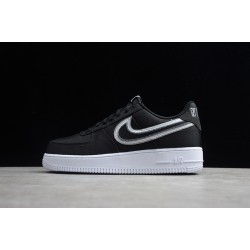Nike Air Force 1 Low Reverse Stitch - Black --CD0886-001 Casual Shoes Unisex