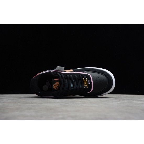 Nike Air Force 1 Low Shadow Black Light Arctic Pink --CU5315-001 Casual Shoes Women
