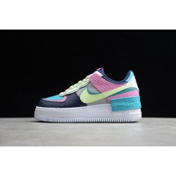 Nike Air Force 1 Low Shadow Multi-Color --CK3172-001 Casual Shoes Women
