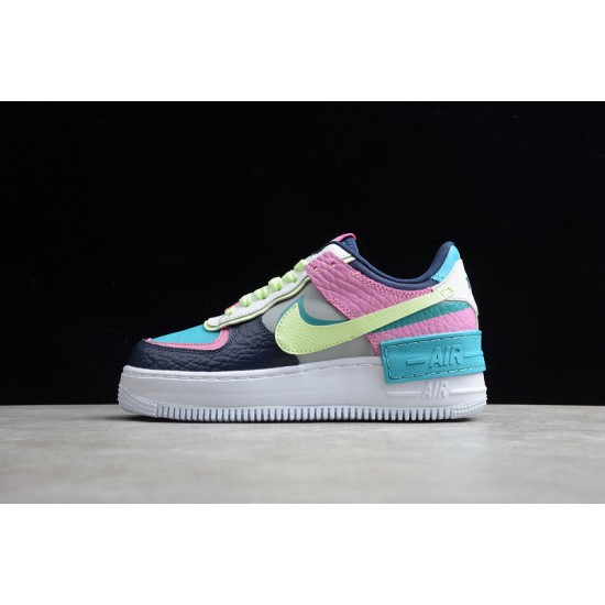 Nike Air Force 1 Low Shadow Multi-Color --CK3172-001 Casual Shoes Women