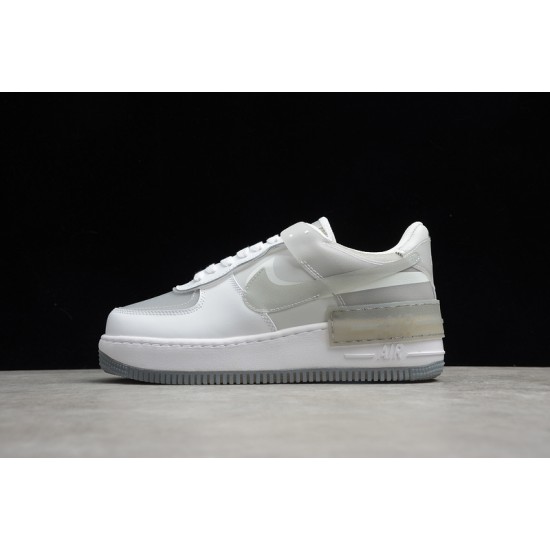 Nike Air Force 1 Low Shadow SE Particle Grey --CK6561-100 Casual Shoes Women