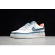 Nike Air Force 1 Low Swoosh Chain --CK9708-100 Casual Shoes Women