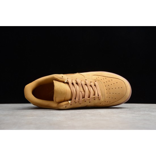 Nike Air Force 1 Low Wheat --BQ5485-700 Casual Shoes Unisex