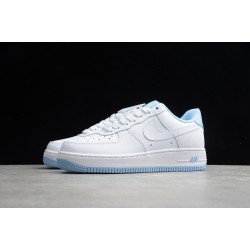 Nike Air Force 1 Low White Hydrogen Blue --CD6915-103 Casual Shoes Wmen