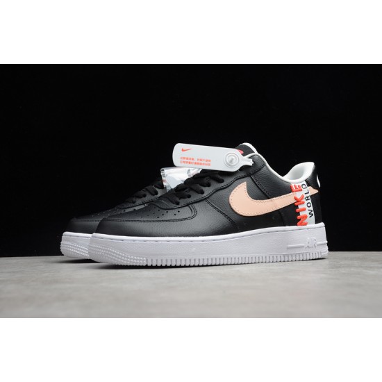 Nike Air Force 1 Low Worldwide Pack - Black Crimson --CN8536-001 Casual Shoes Unisex