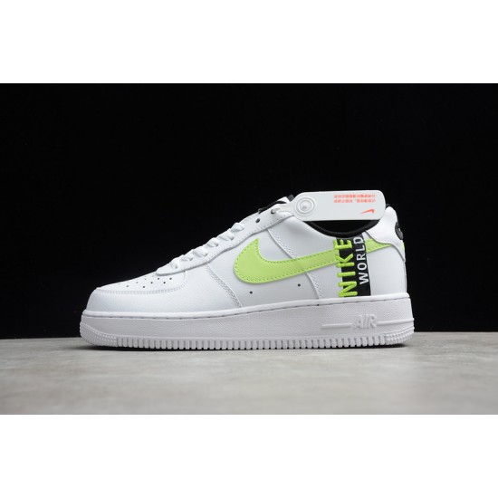 Nike Air Force 1 Low Worldwide Pack - White Barely Volt --CN8536-100 Casual Shoes Unisex