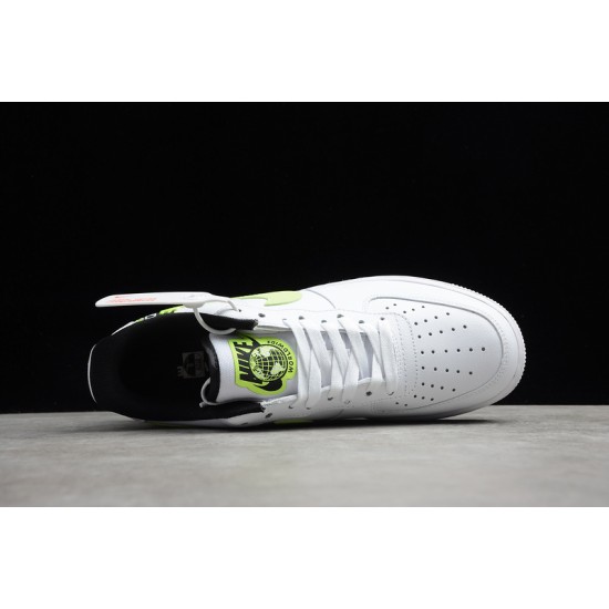 Nike Air Force 1 Low Worldwide Pack - White Barely Volt --CN8536-100 Casual Shoes Unisex