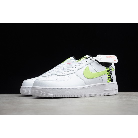 Nike Air Force 1 Low Worldwide Pack - White Barely Volt --CN8536-100 Casual Shoes Unisex