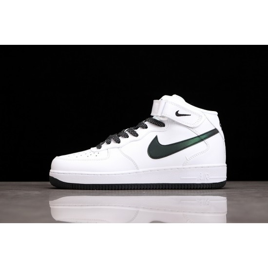 Nike Air Force 1 Mid White Black --366731-808 Casual Shoes Unisex