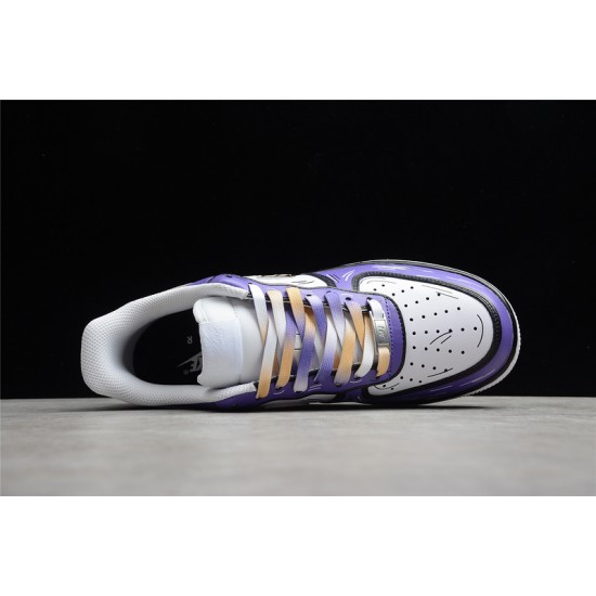 Nike Air Force 1 Low Purple Gold —— CW2288-216 Casual Shoes Unisex