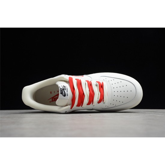 Nike Air Force 1 Low Red White —— CL6326-108 Casual Shoes Unisex