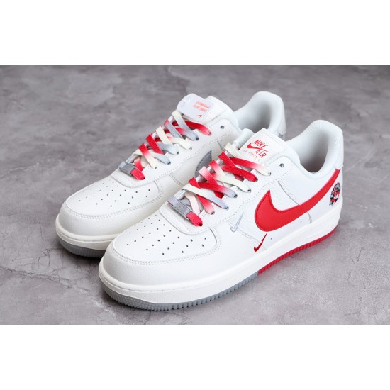 Nike Air Force 1 Low Red Silver —— CH2608-216 Casual Shoes Unisex