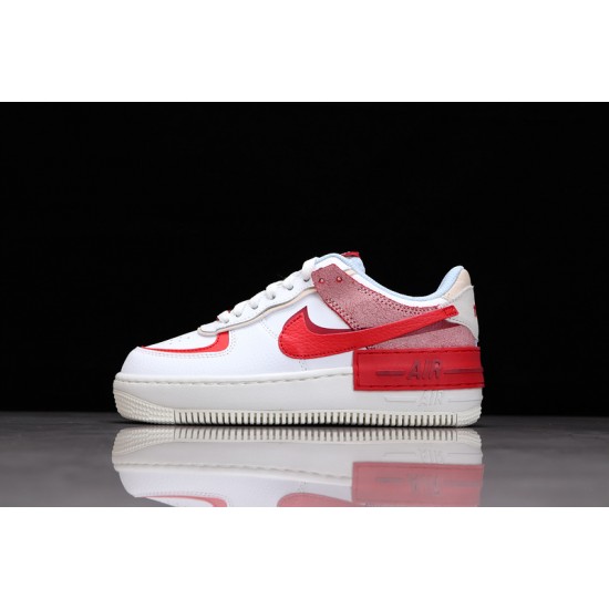 Nike Air Force 1 Low Shadow Cracked Leather —— CI0919-108 Casual Shoes Women