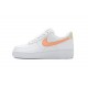 Women Nike Air Force 107 Low  White Atomic Pink Fossil