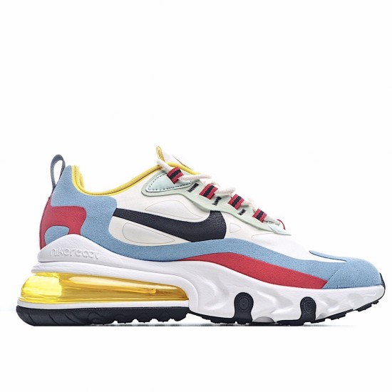 Nike Air Max 270 React White Blue Purple