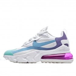 Nike Air Max 270 React White Blue Purple