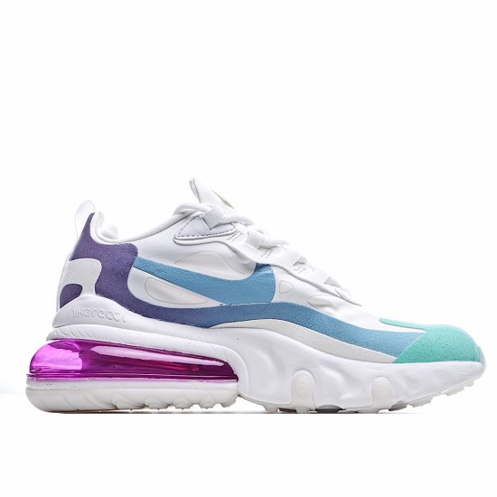 Nike Air Max 270 React White Blue Purple