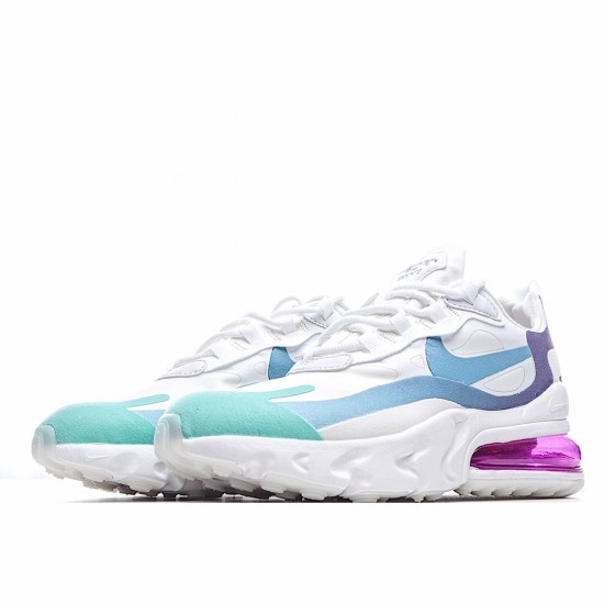 Nike Air Max 270 React White Blue Purple