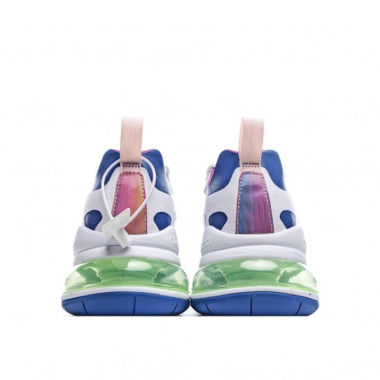 Nike Air Max 270 React White Blue Purple