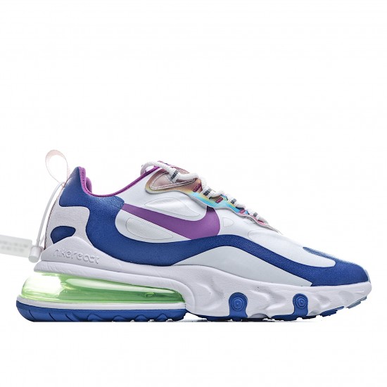 Nike Air Max 270 React White Blue Purple