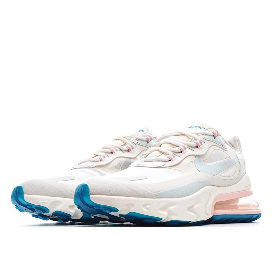 Nike Max 270 React White Pink Blue