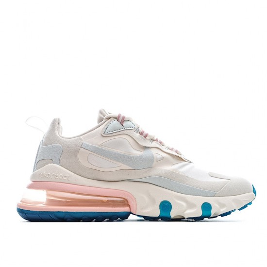 Nike Max 270 React White Pink Blue