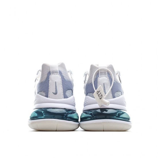 Nike Max 270 React White Grey Blue