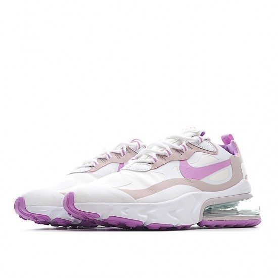 Nike Air Max 270 React White Purple