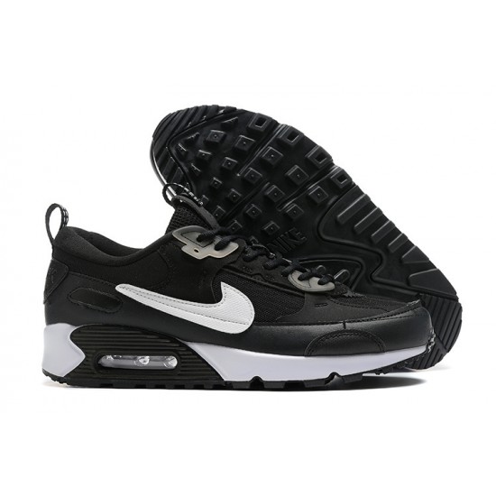 Nike Air Max 90 Futura Mens Black White Shoes