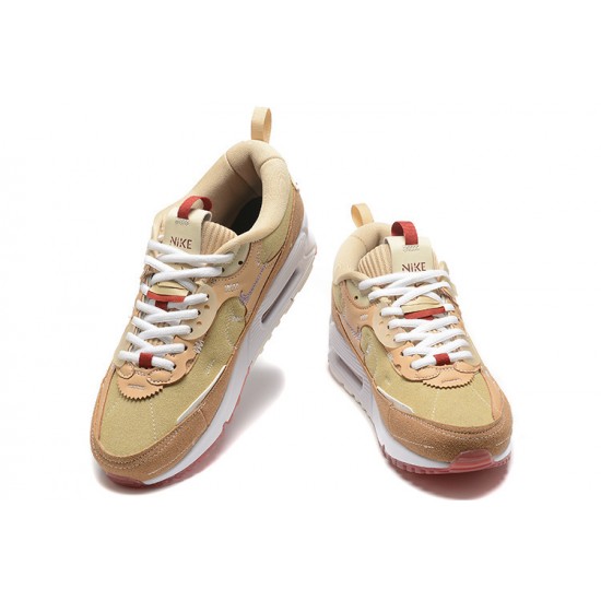 Nike Air Max 90 Futura Mens Brown White Shoes