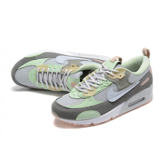 Nike Air Max 90 Futura Womens/Mens Grey Green DM9922-001 Shoes