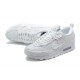 Nike Air Max 90 Futura Womens/Mens Triple White DM9922-101 Shoes