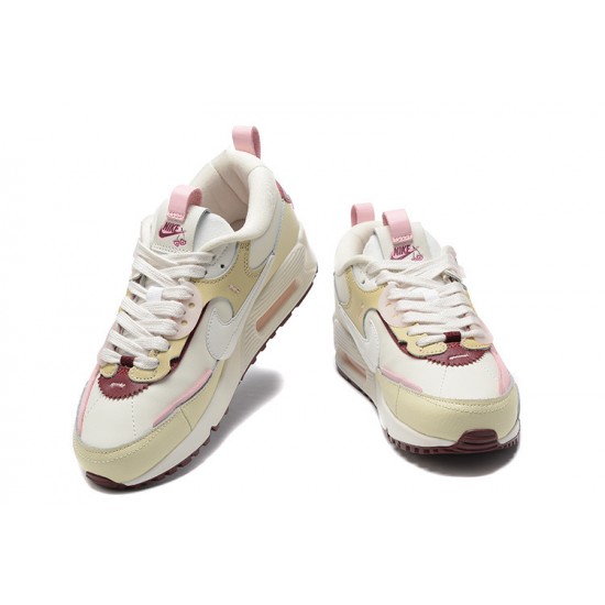 Nike Air Max 90 Futura Womens Beige Pink Shoes