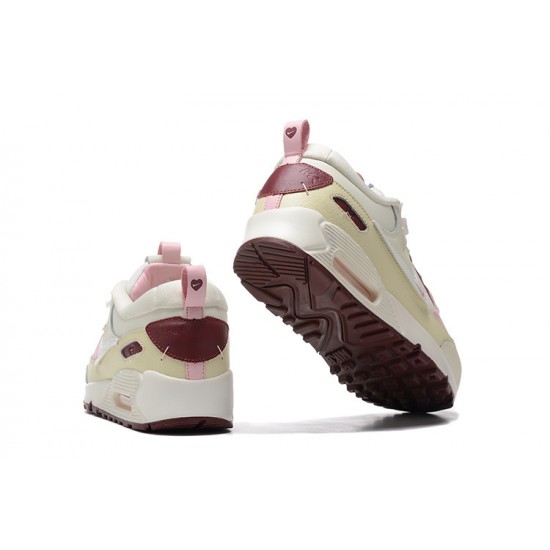 Nike Air Max 90 Futura Womens Beige Pink Shoes