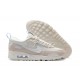 Nike Air Max 90 Futura Womens White Beige Shoes