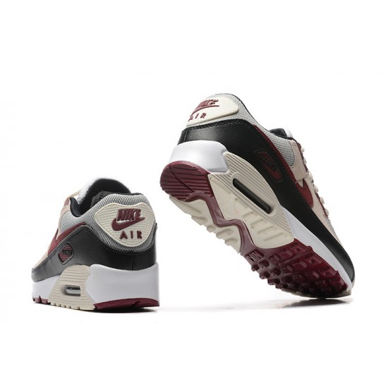 Nike Air Max 90 Mens Beige Red DQ4071-004 Shoes