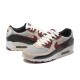 Nike Air Max 90 Mens Beige Red DQ4071-004 Shoes