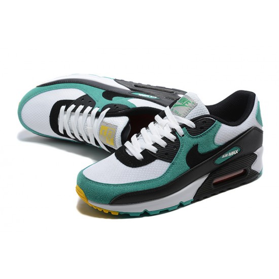 Nike Air Max 90 Mens Black Green DM0029-004 Shoes
