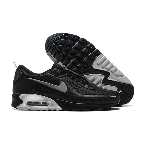 Nike Air Max 90 Mens Black Grey DH4619-100 Shoes