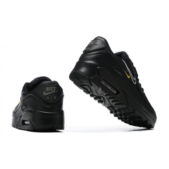 Nike Air Max 90 Mens Black and Yellow Shoes