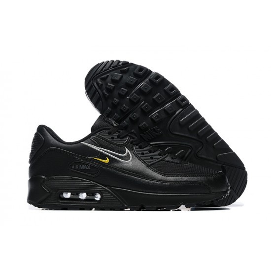 Nike Air Max 90 Mens Black and Yellow Shoes