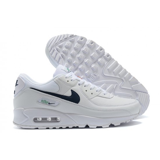Nike Air Max 90 Mens White Black Shoes