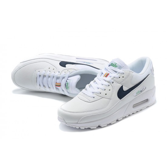 Nike Air Max 90 Mens White Black Shoes