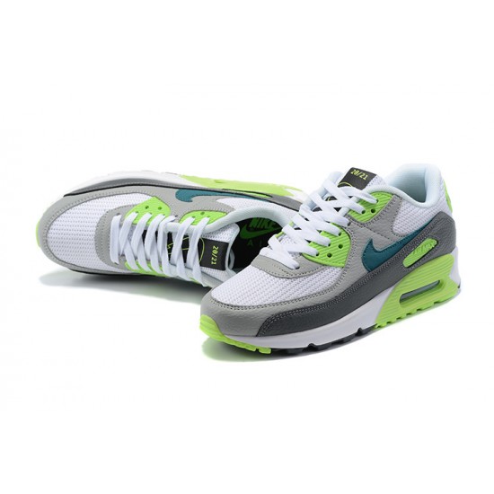 Nike Air Max 90 Mens White Grey DJ6897-100 Shoes