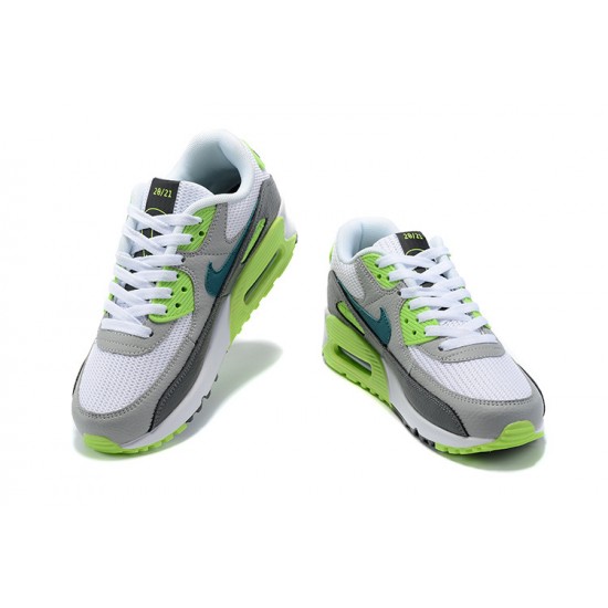 Nike Air Max 90 Mens White Grey DJ6897-100 Shoes