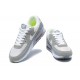 Nike Air Max 90 Mens White Grey and Green Shoes