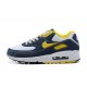 Nike Air Max 90 Mens Yellow Blue DC9845-101 Shoes