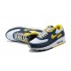 Nike Air Max 90 Mens Yellow Blue DC9845-101 Shoes