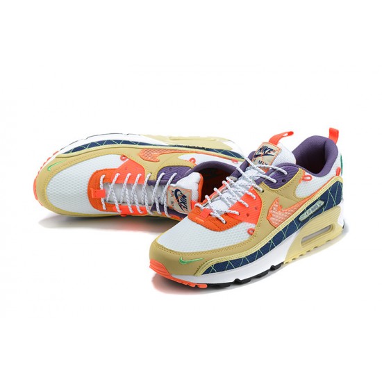 Nike Air Max 90 Mens Yellow Orange CZ9078-784 Shoes