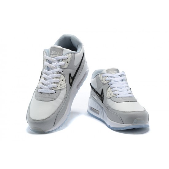 Nike Air Max 90 Womens/Mens Grey White CN8607-002 Shoes
